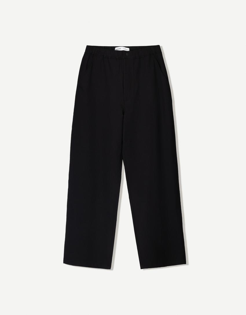Ensemble chemise et pantalon plissé-Ensemble chemise et pantalon plissé