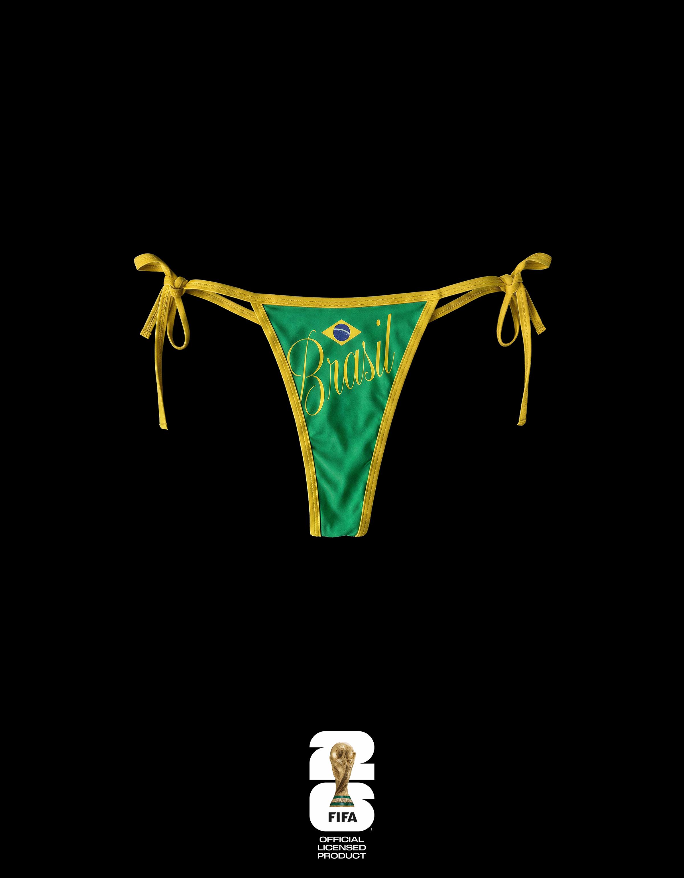 Brazil FIFA WORLD CUP™ thong bikini briefs — Green