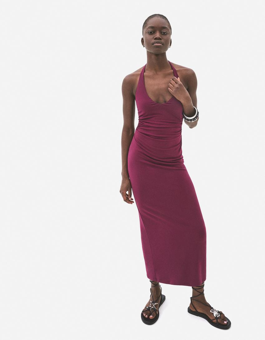 Flowing midi dress