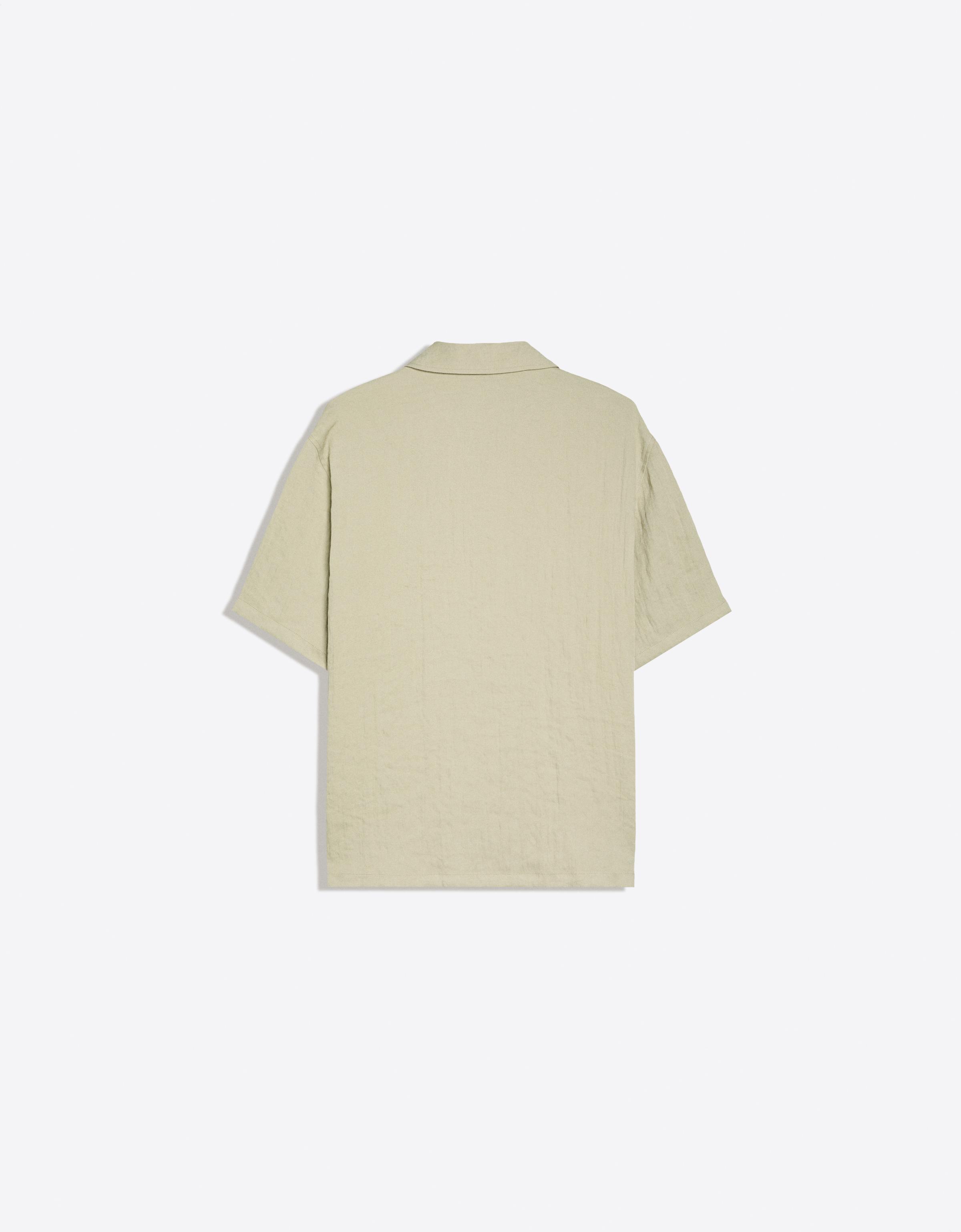 Rustic short sleeve shirt — Green