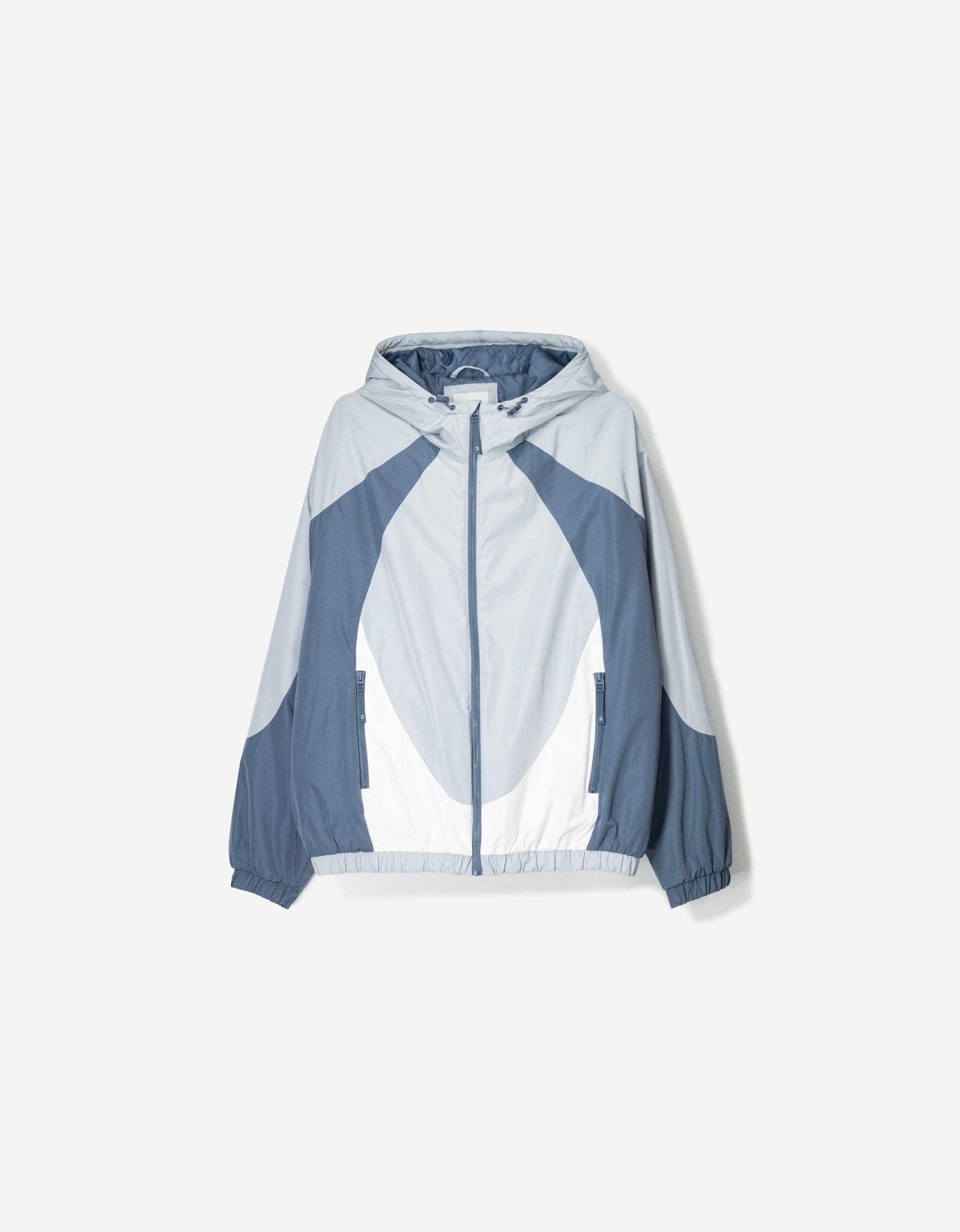 Color block quilted jacket - Outerwear - Men | Bershka Color block quilted jacket - Outerwear - Men | Bershka