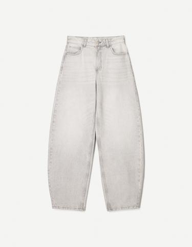 Geniş paça barrel jean - Görsel 2