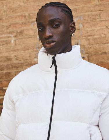 Technical puffer jacket — White 5
