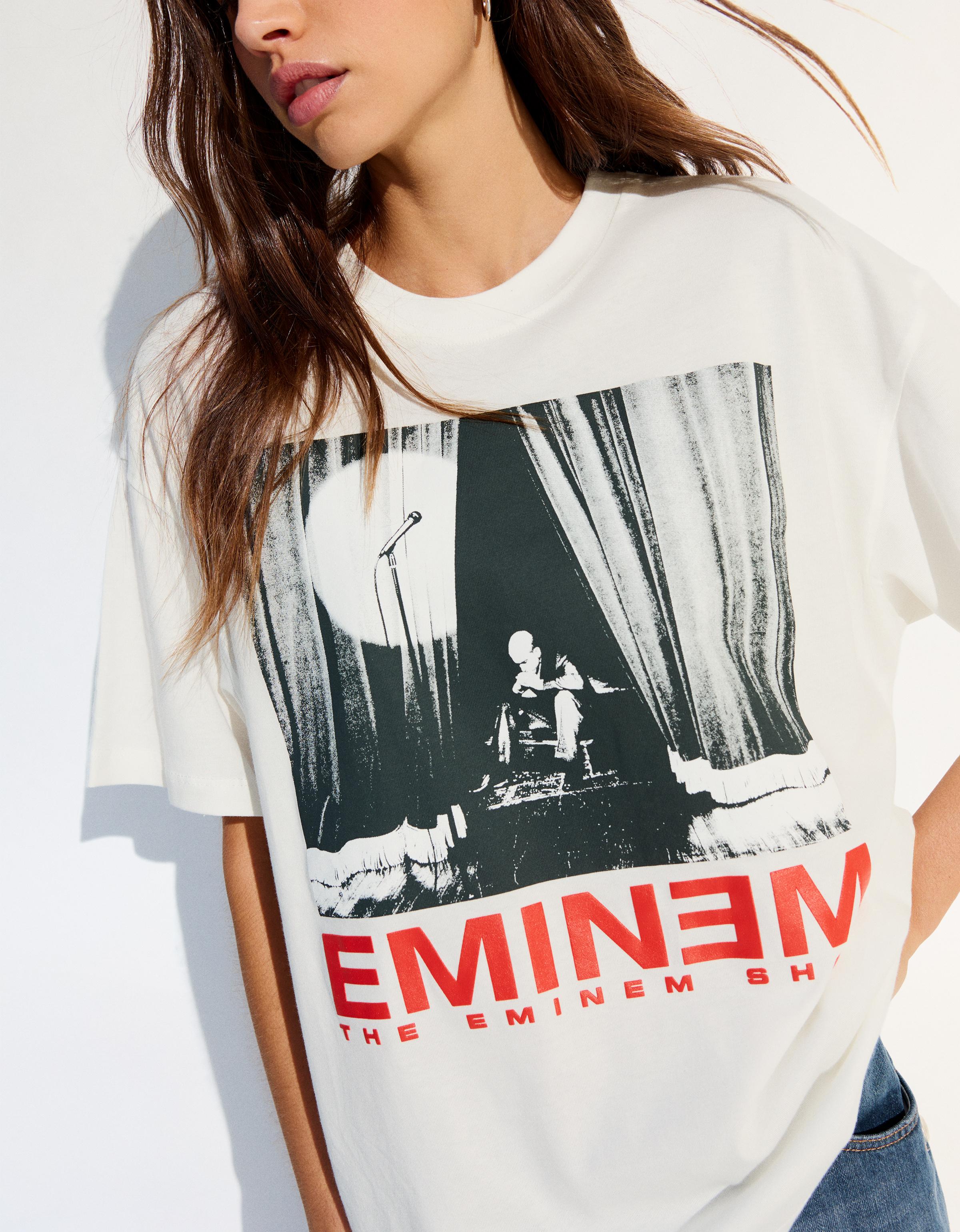 EMINEM oversize T-shirt - Women | Bershka
