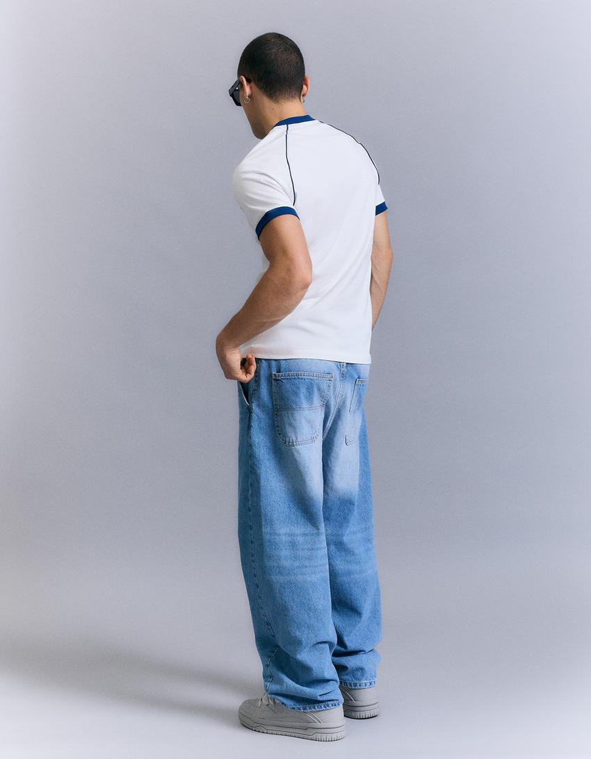 Sapatilhas volume tipo skate homem-Cinza-1