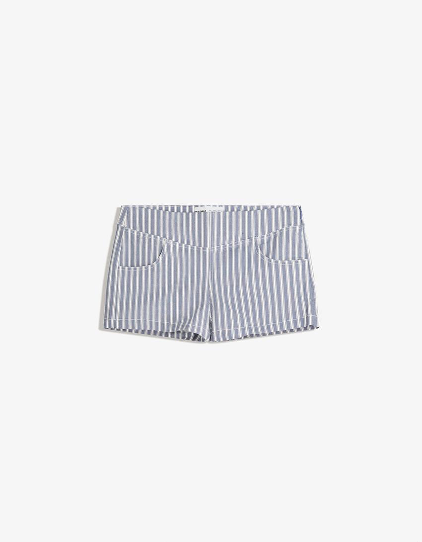 Bengaline short-Blauw-3