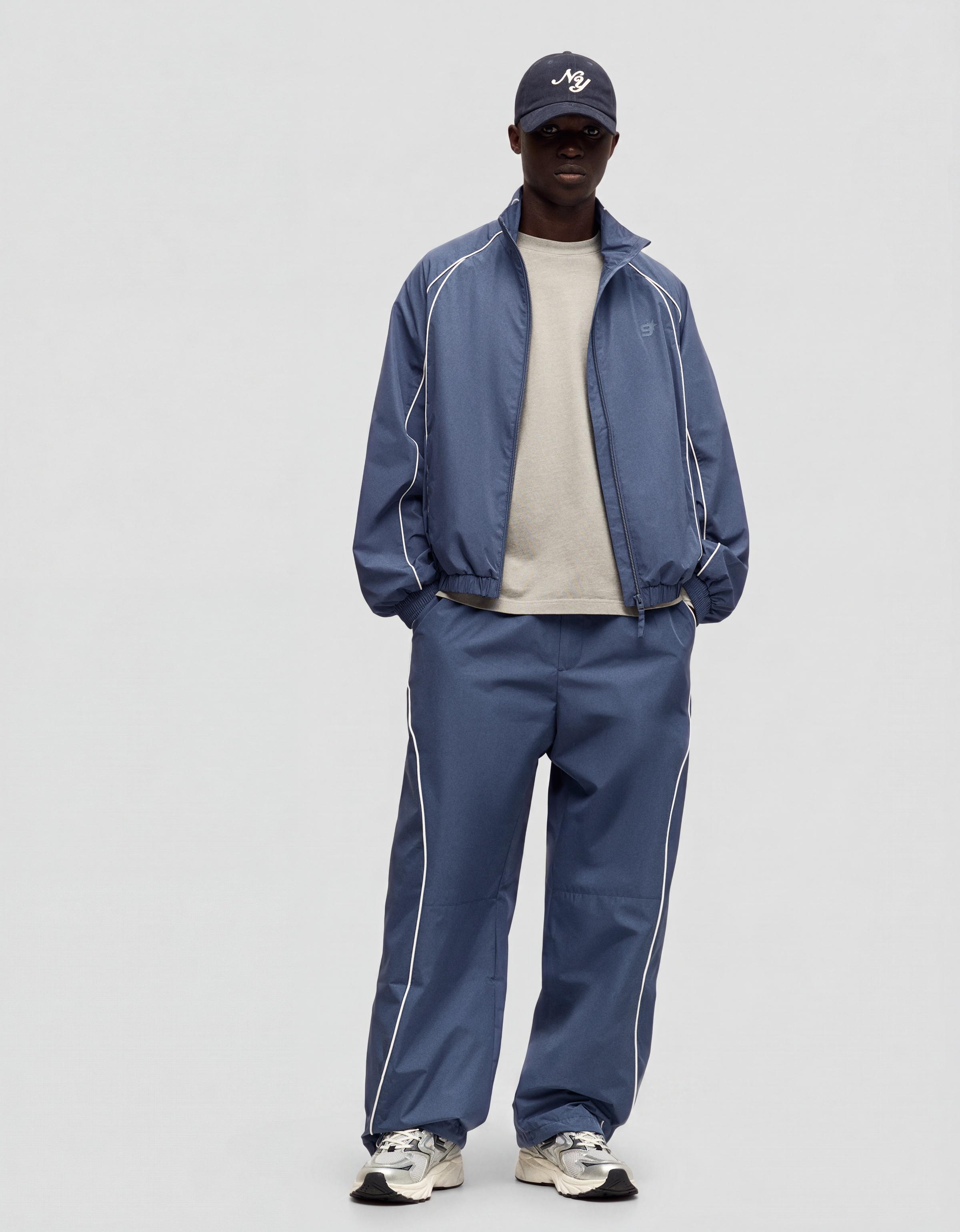 Technical baggy trousers — Blue