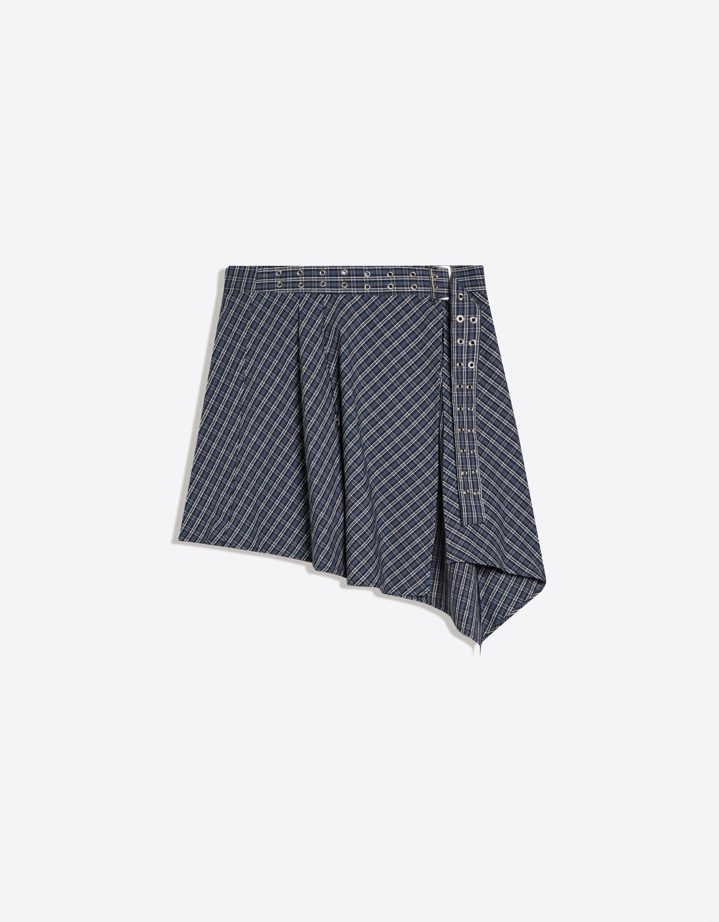 Check overskirt Carol Biazin Collection