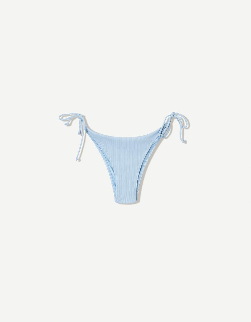 Dokulu bikini altı-Mavi-3