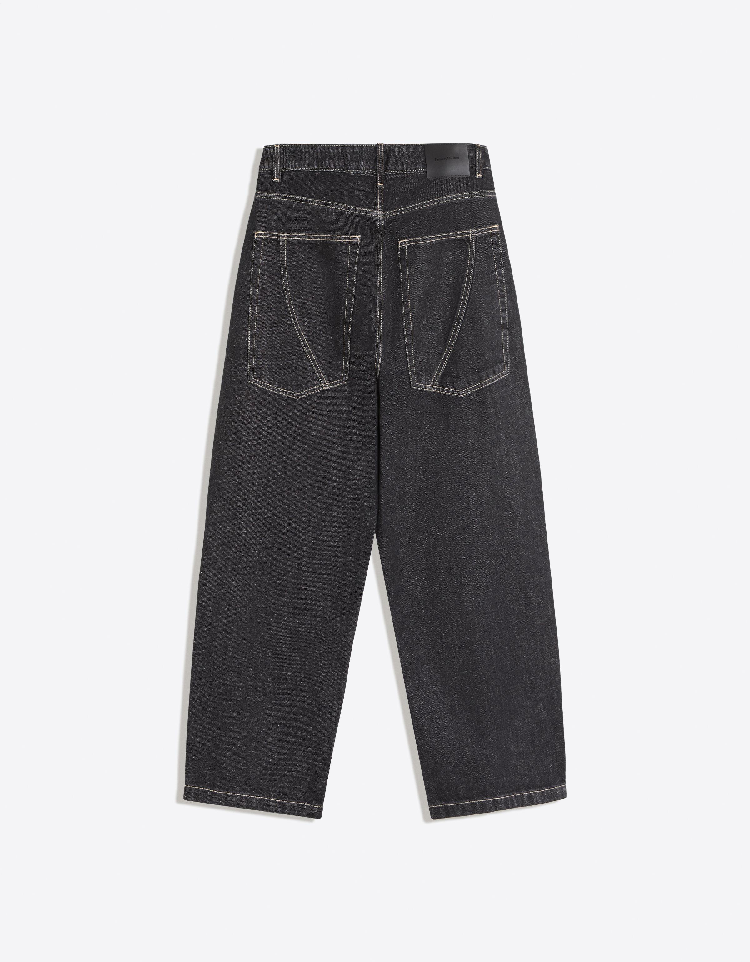 Balloon jeans with seam detail — Navy