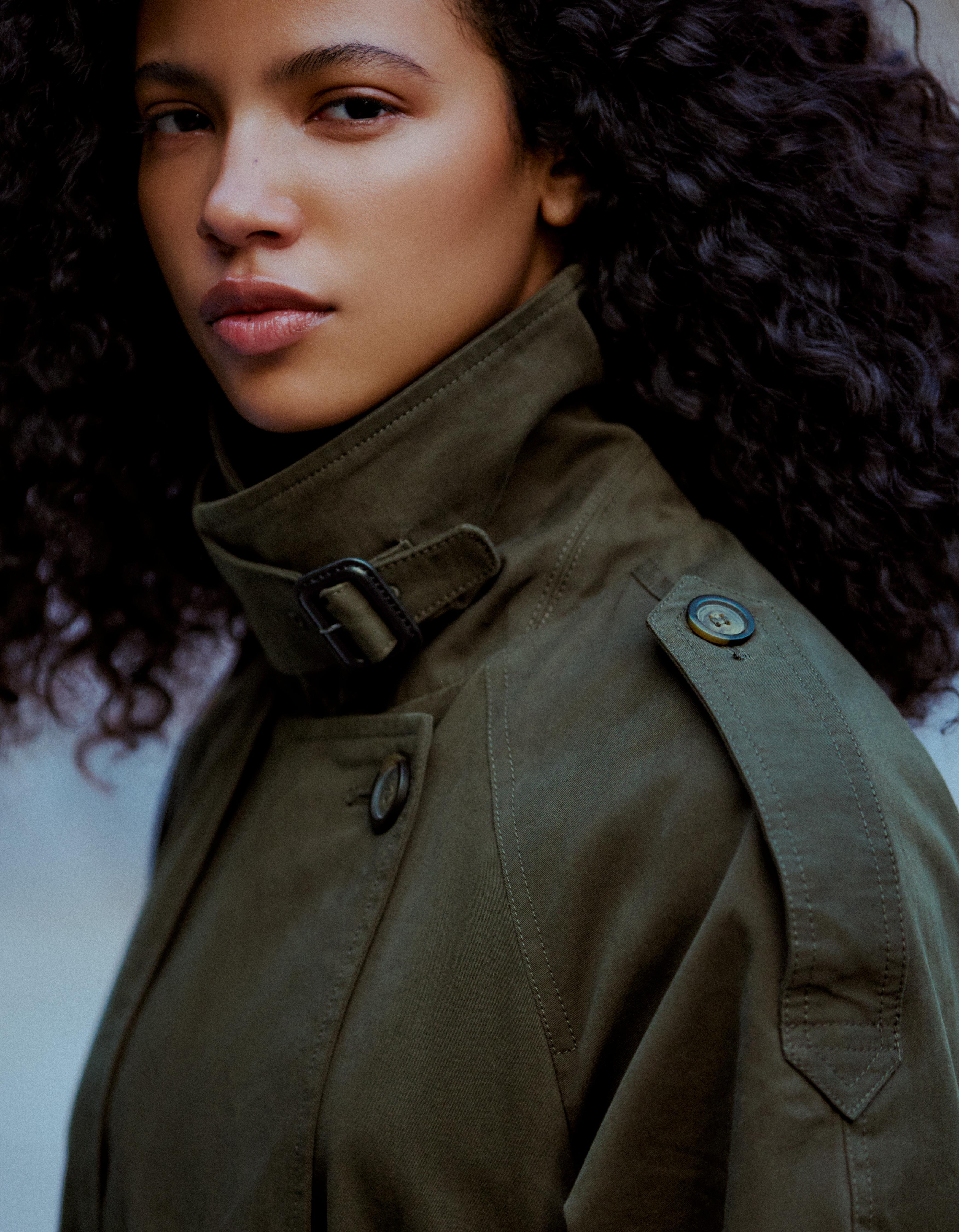 Trench jacket — Khaki