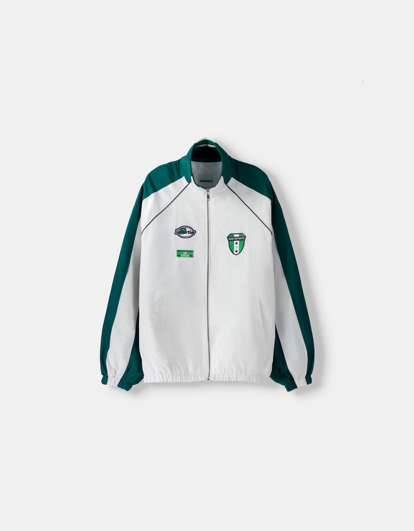 Casaco nylon sport-Verde-4