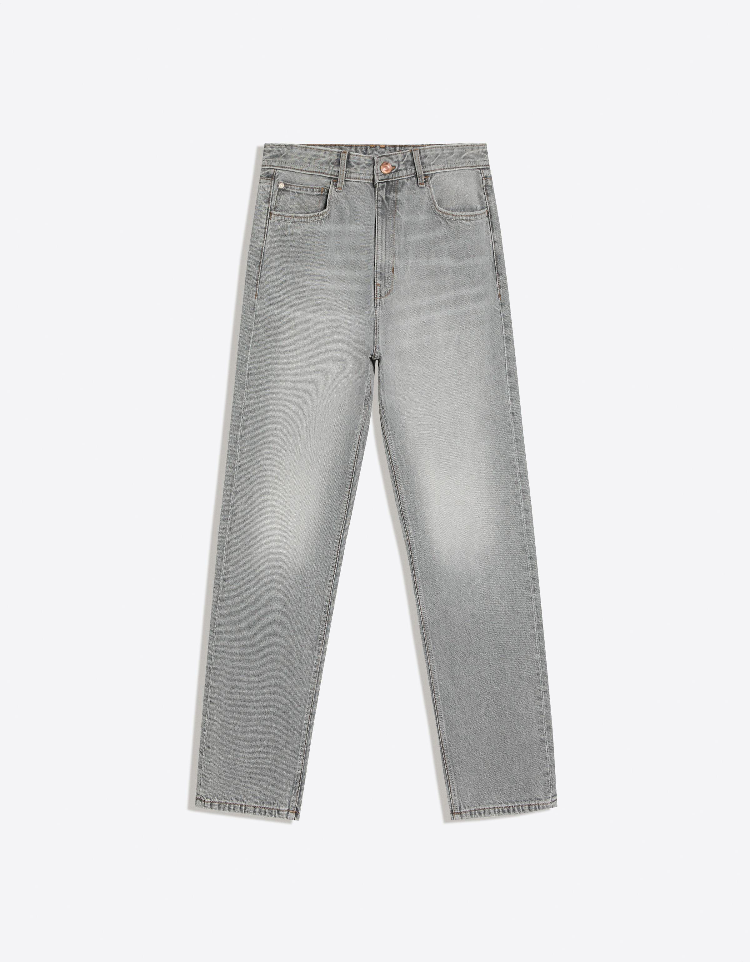 Straight-leg jeans — Grey