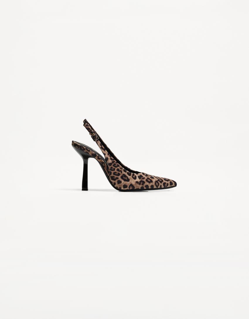 Zapato tacón animal print destalonado-Leopardo-4