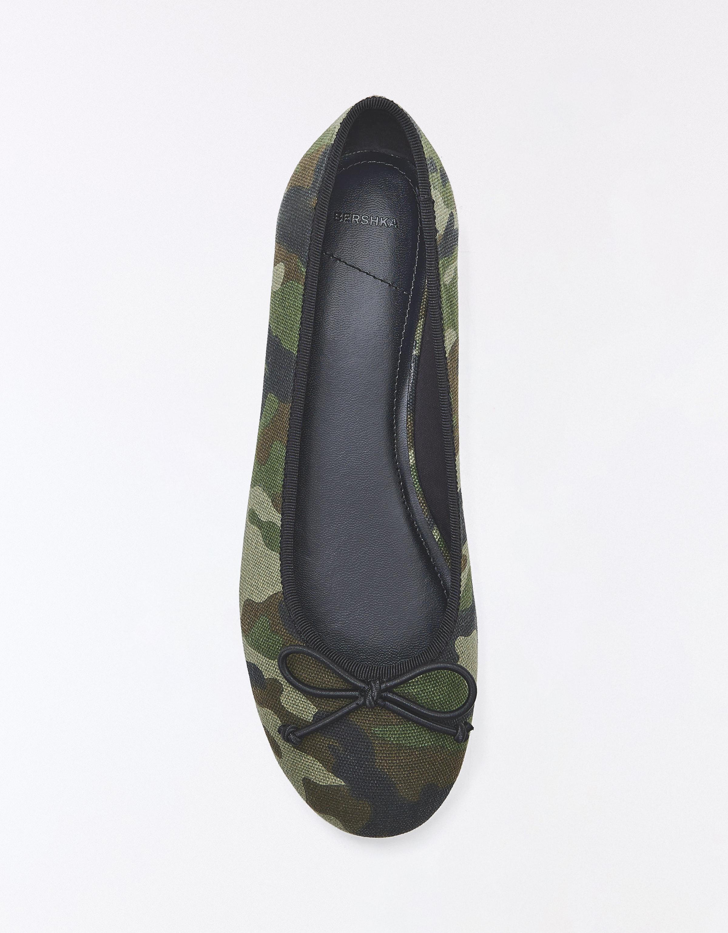 BOW BALLERINAS — Camouflage