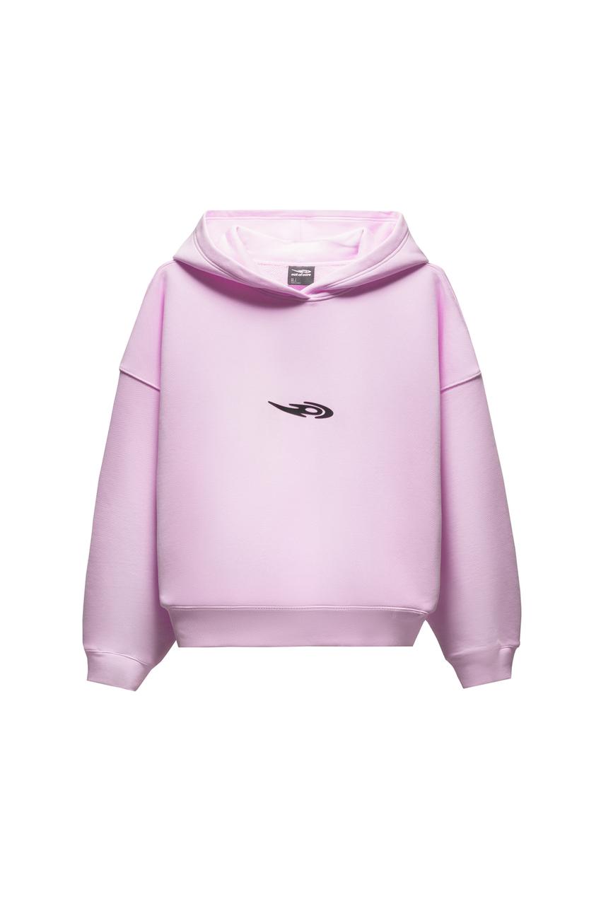 Conjunto de sweatshirt e calças out of core-Rosa-1