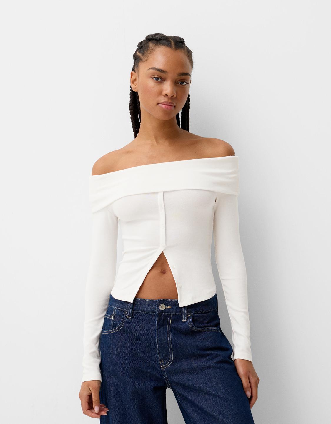 Manga Larga Bershka manga-larga-bershka