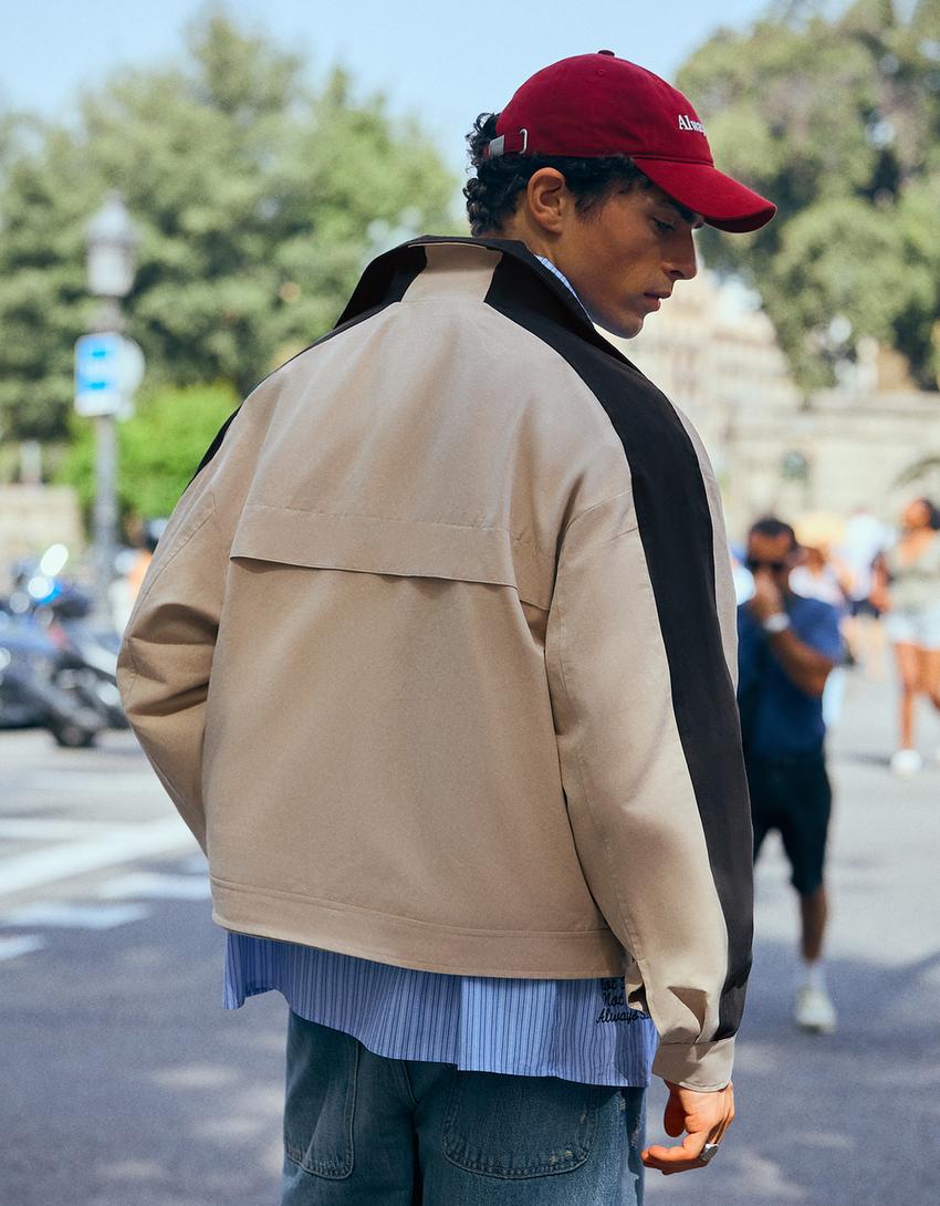 Nautical jacket-Sand