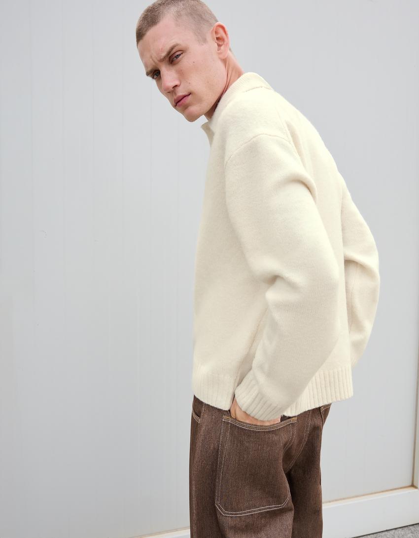 Pull col polo-Sable-1