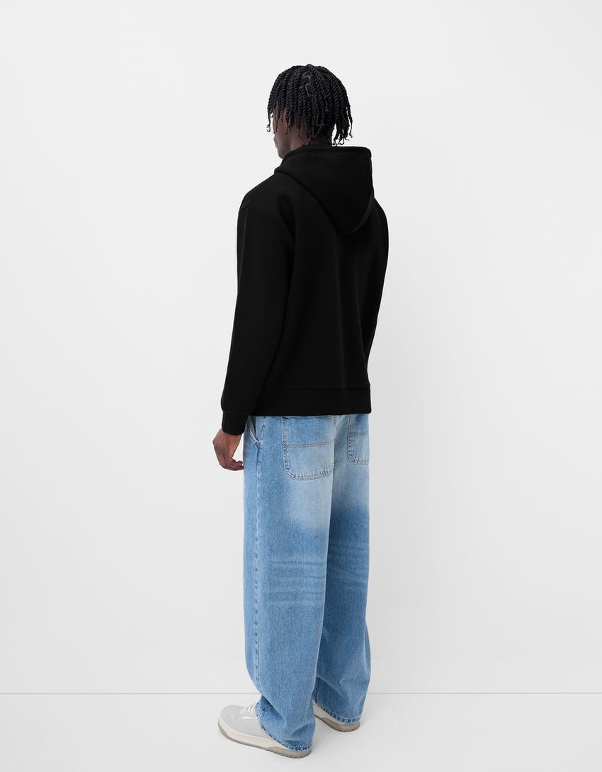 Suadoiro cremalleira-Negro-1