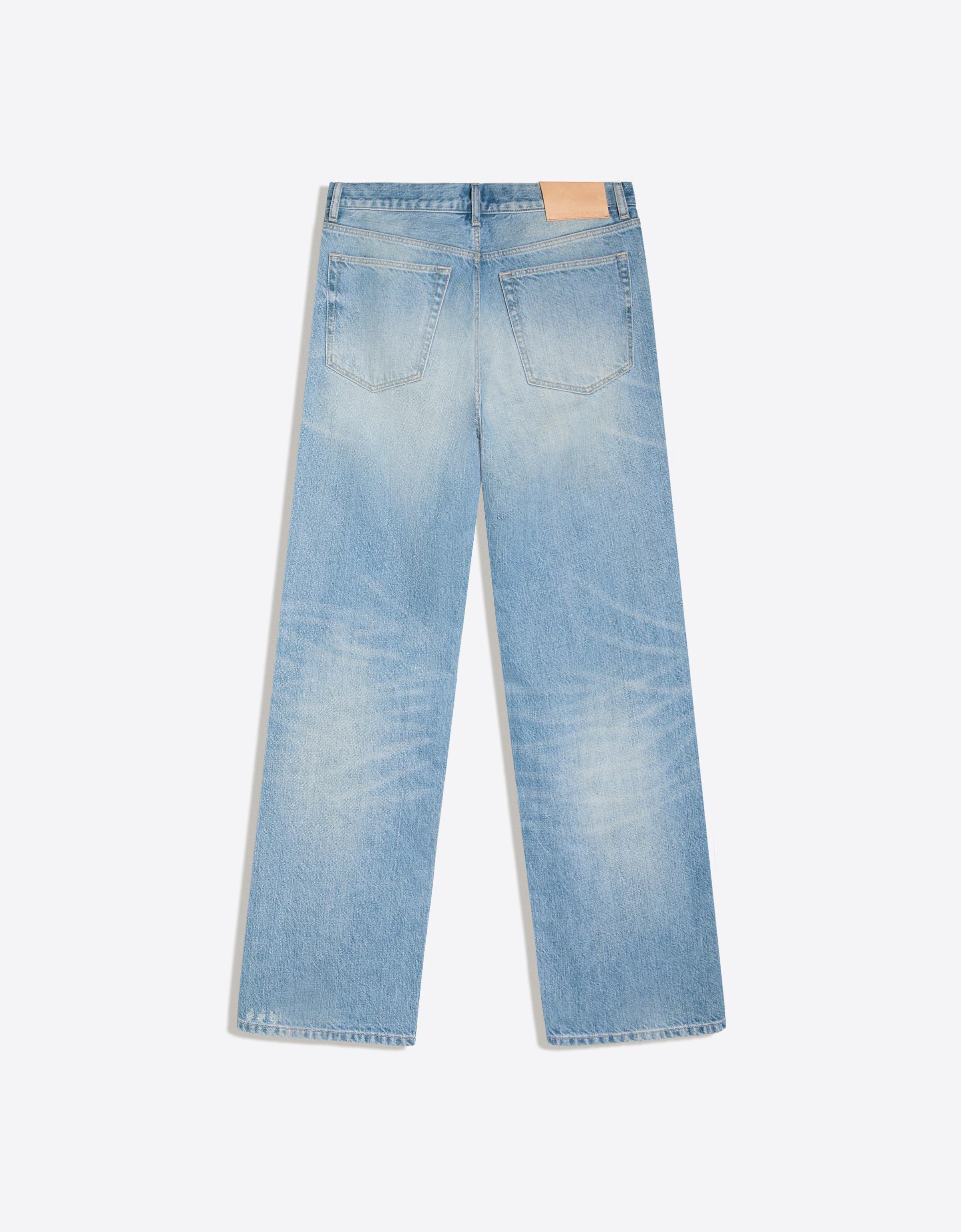 Straight baggy jeans — Light blue