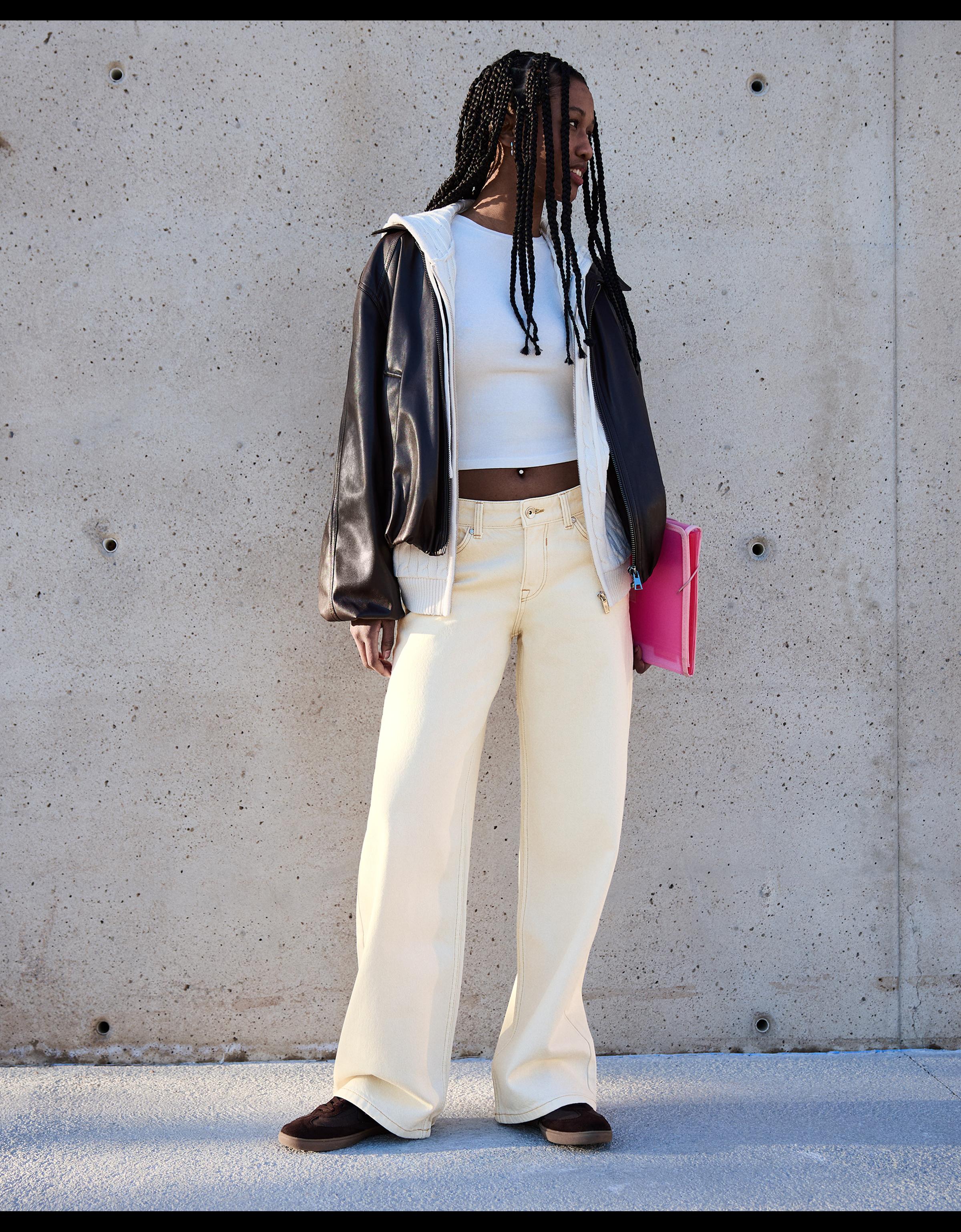 Düşük bel boyfriend jean - Görsel 343