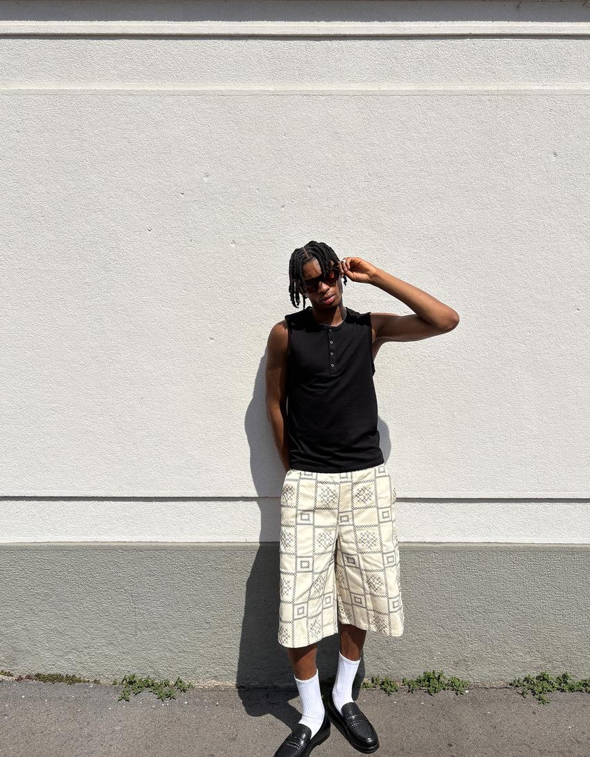 Bermuda baggy-Cru