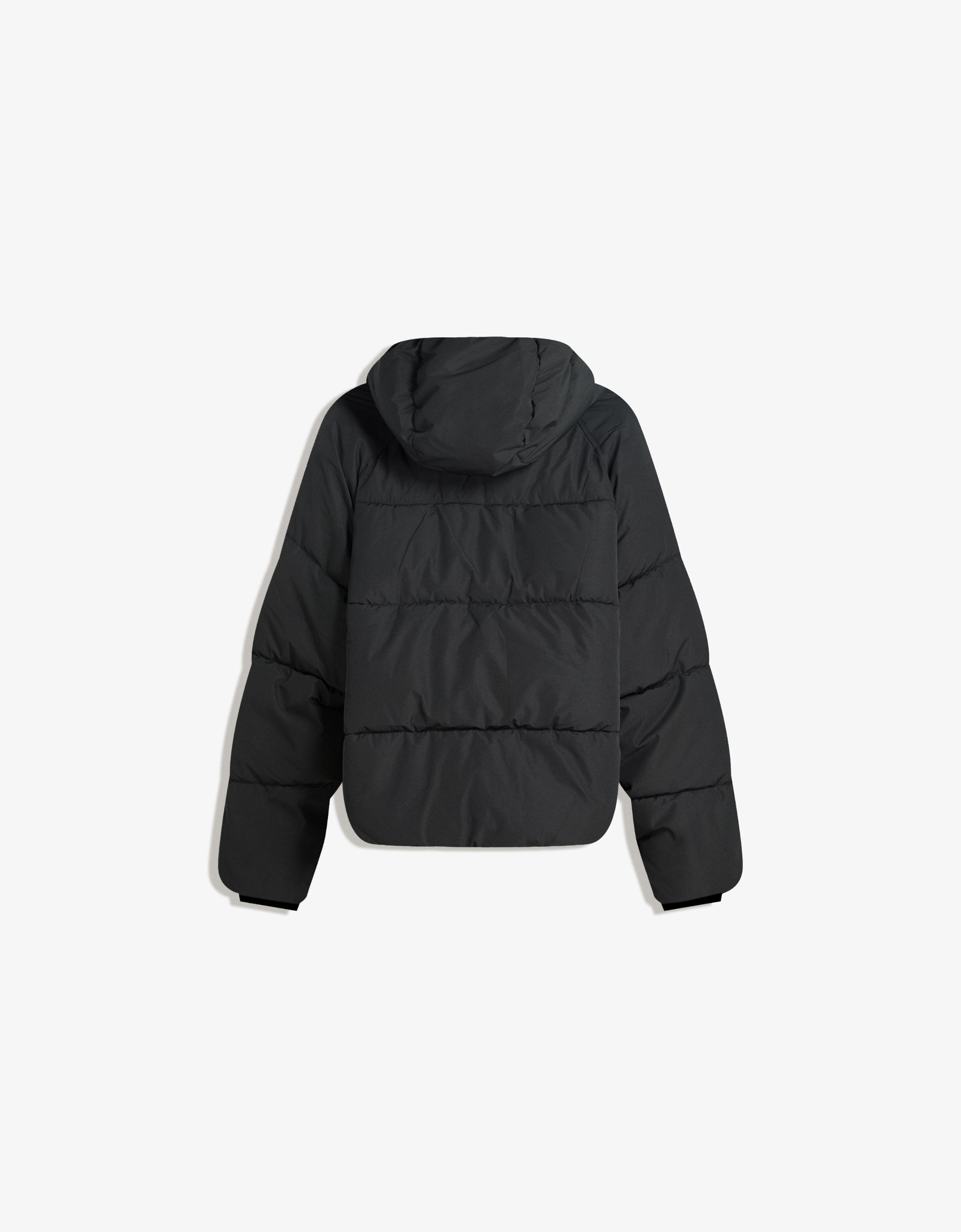 Hooded puffer jacket
