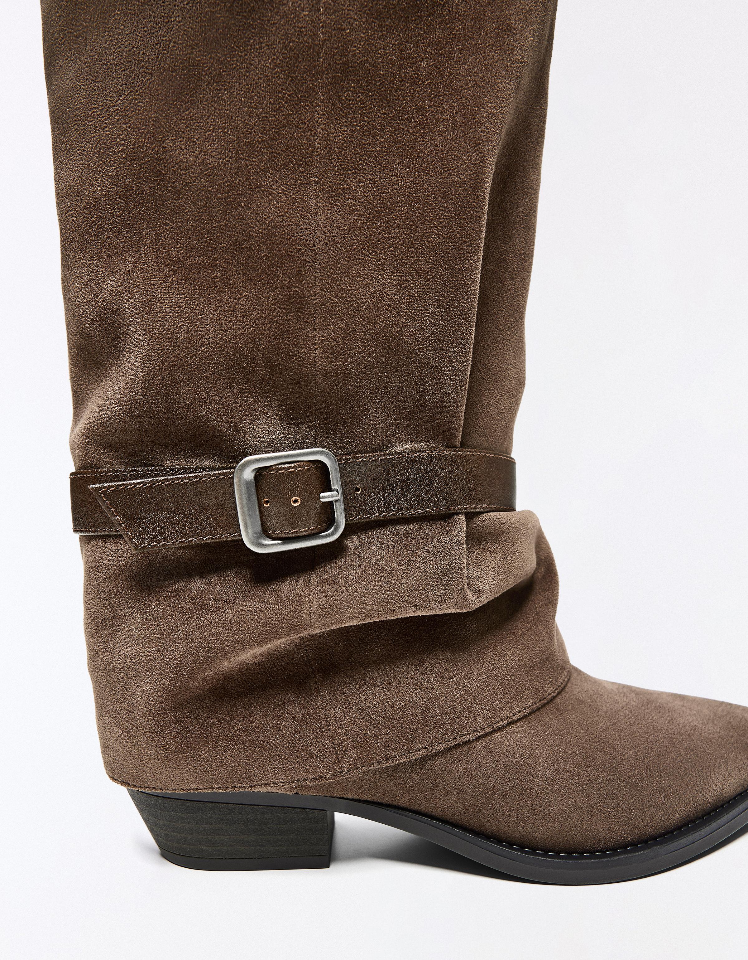 Buckle trouser boots — 1-723