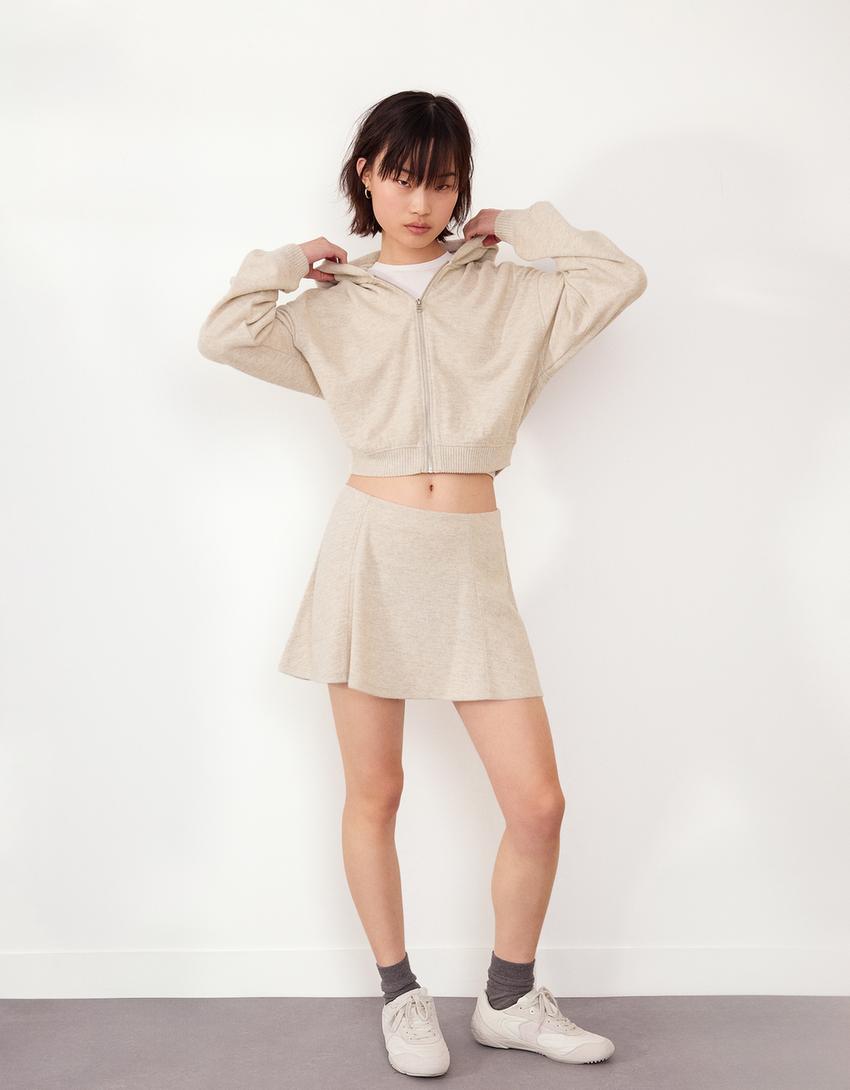 Rok mini lembut - Wanita | Bershka