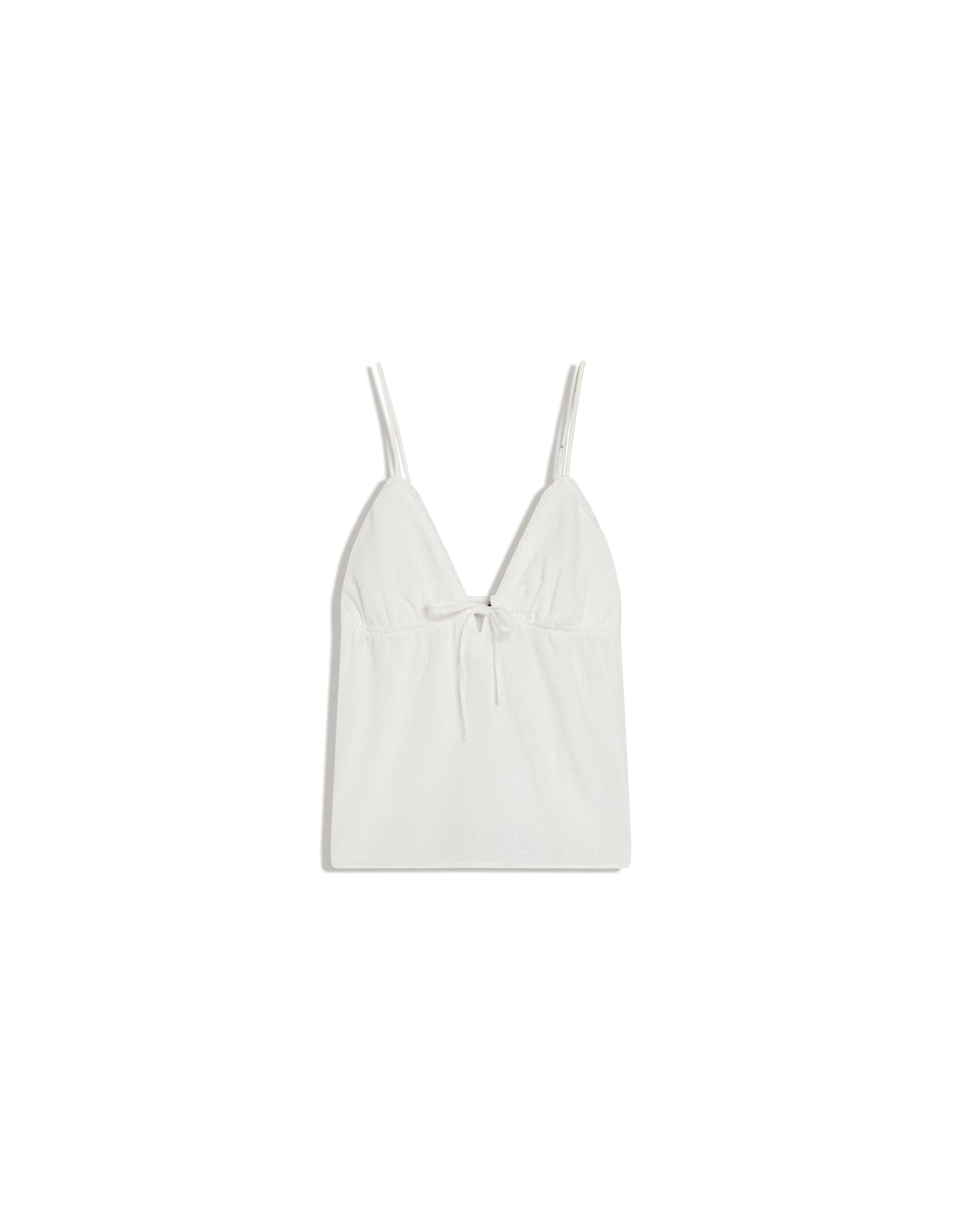 Strappy top with bow