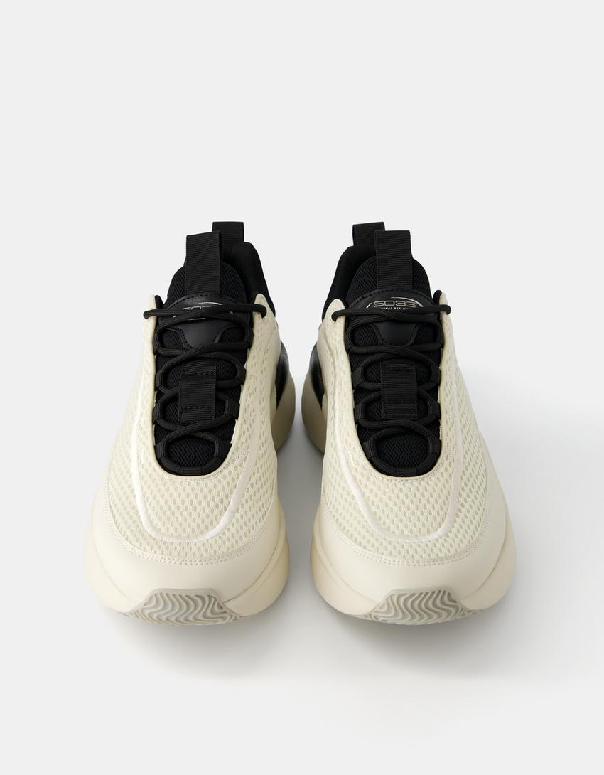 Sapatilhas combinadas com mesh de homem-Combinado-3