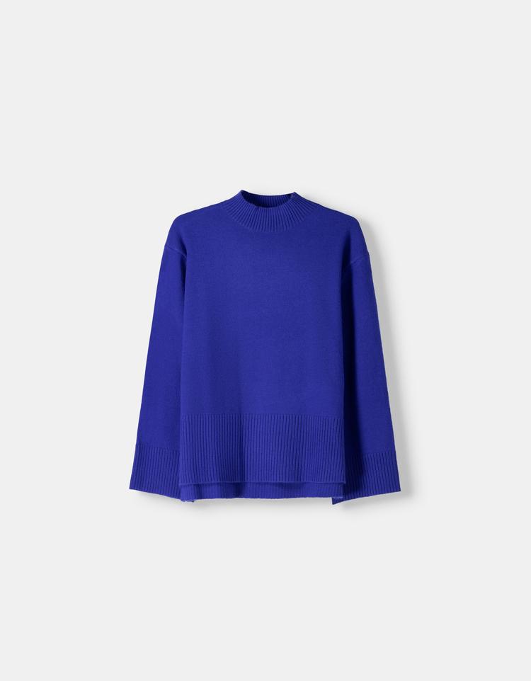 Sweter z półgolfem