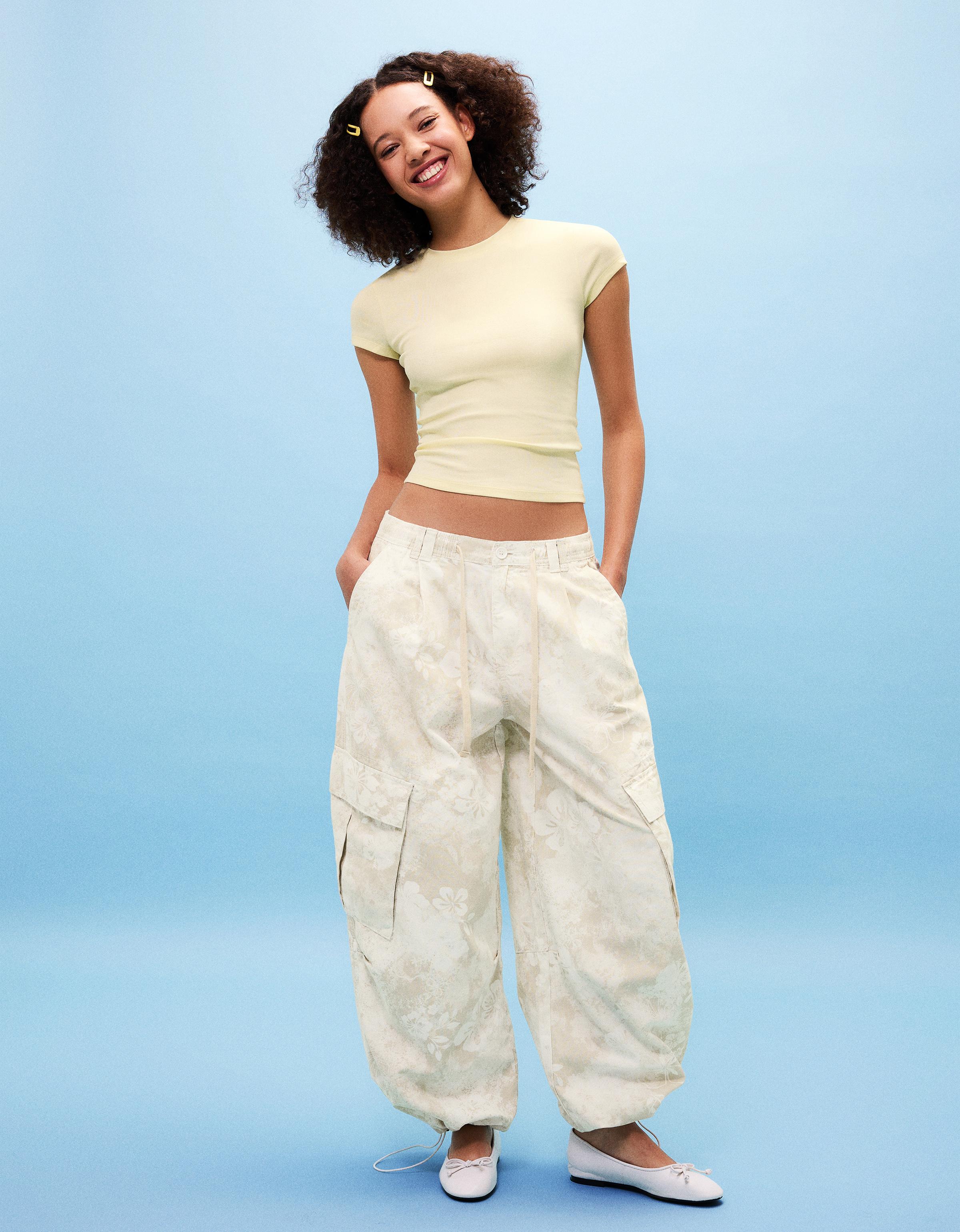 Desenli kargo pantolon - Görsel 17