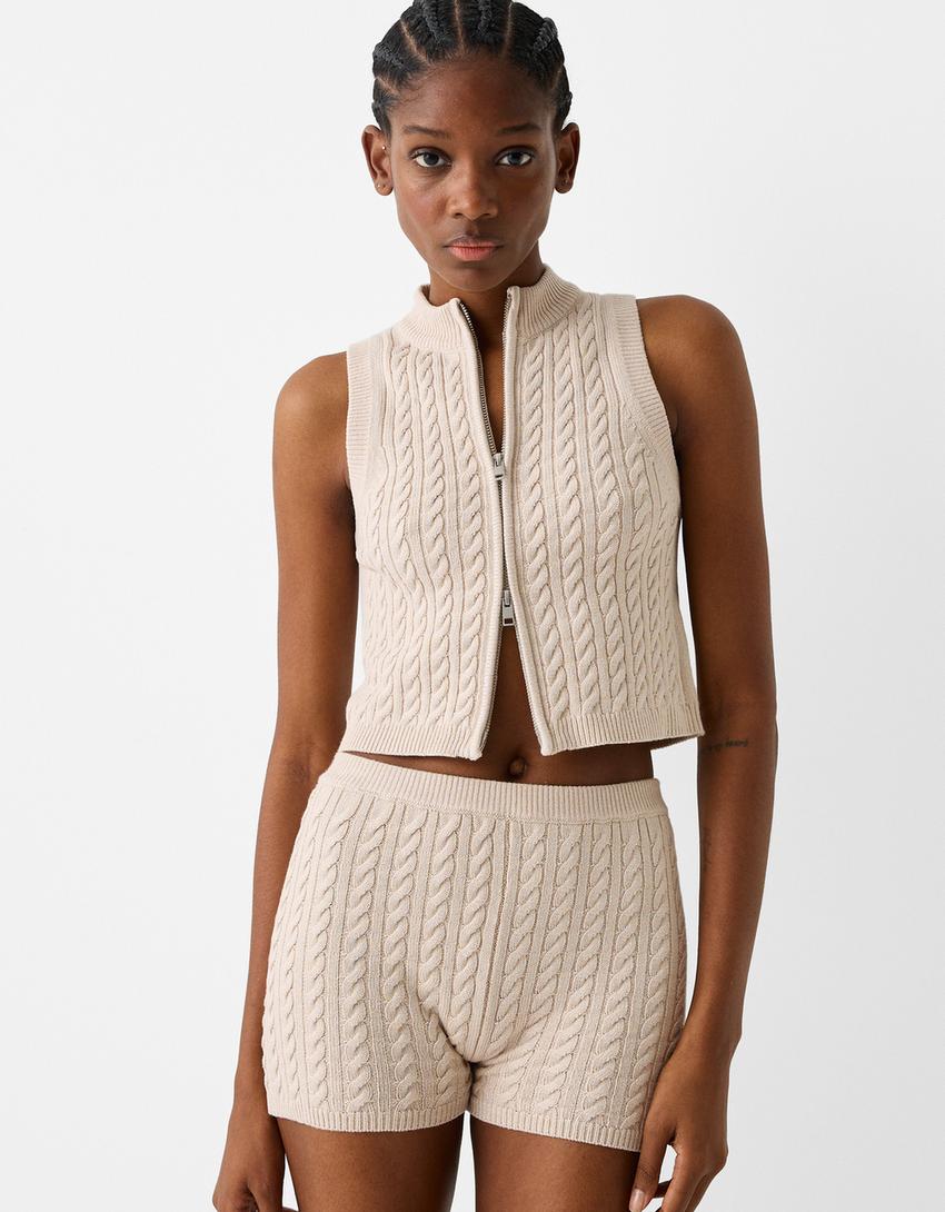 High neck top-Stone-2