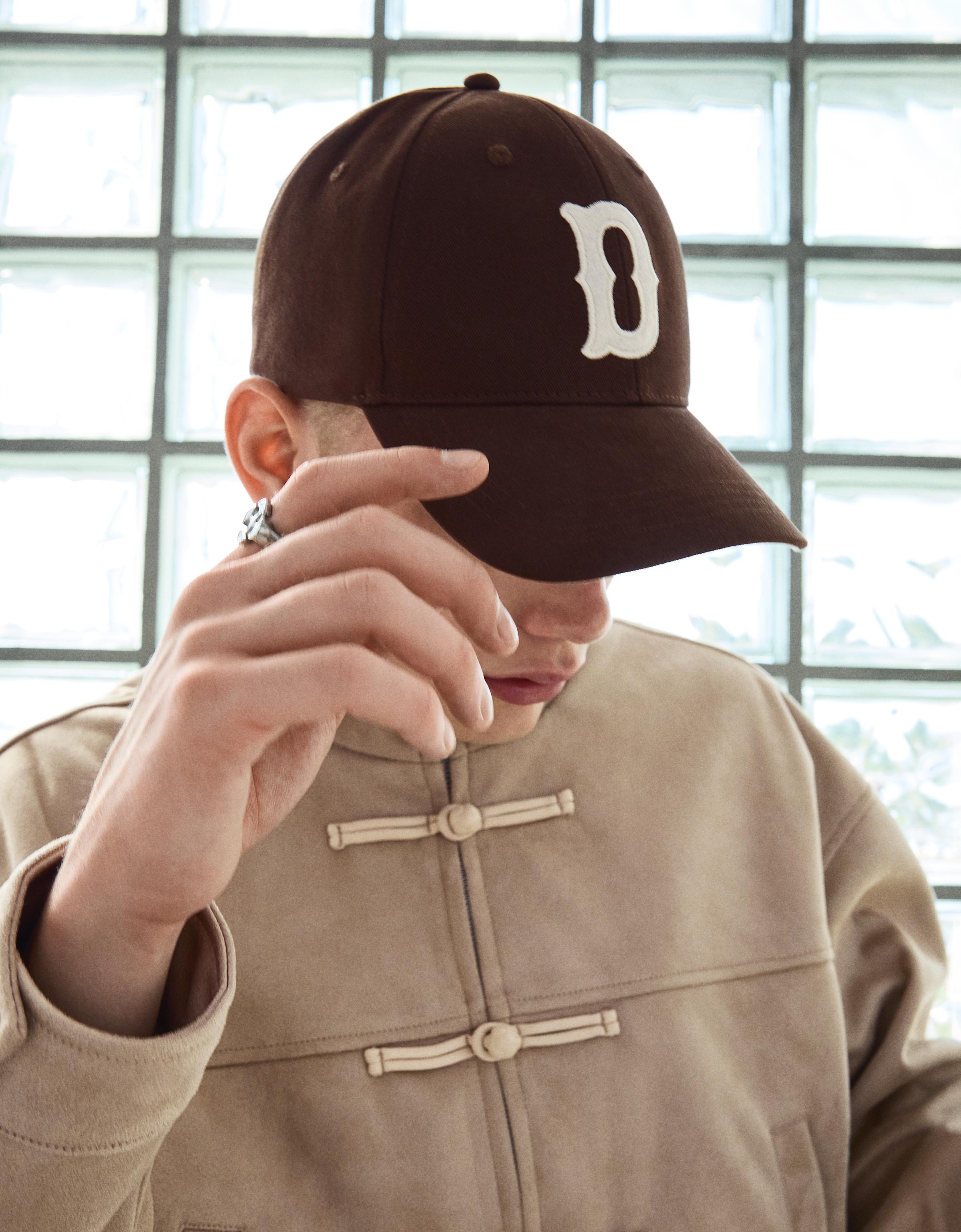 Patch cap — Brown