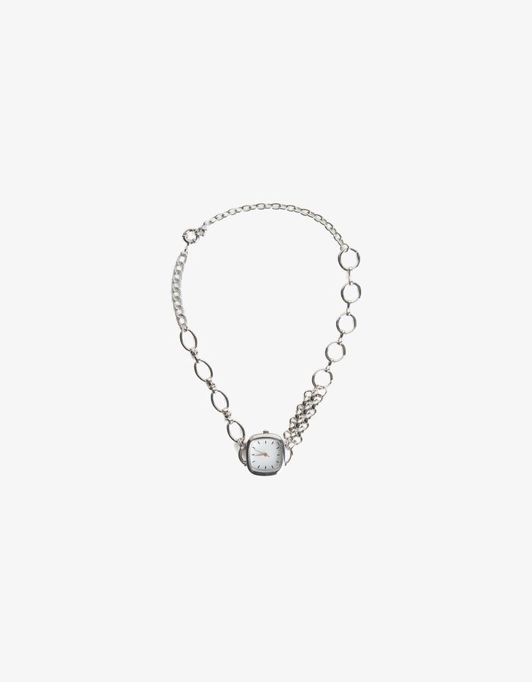 Signature edition watch choker necklace