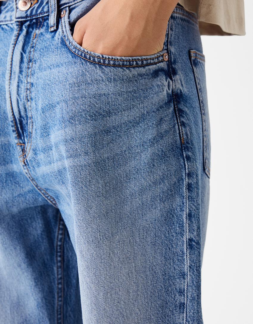 Jeans loose-Azul lavado-5