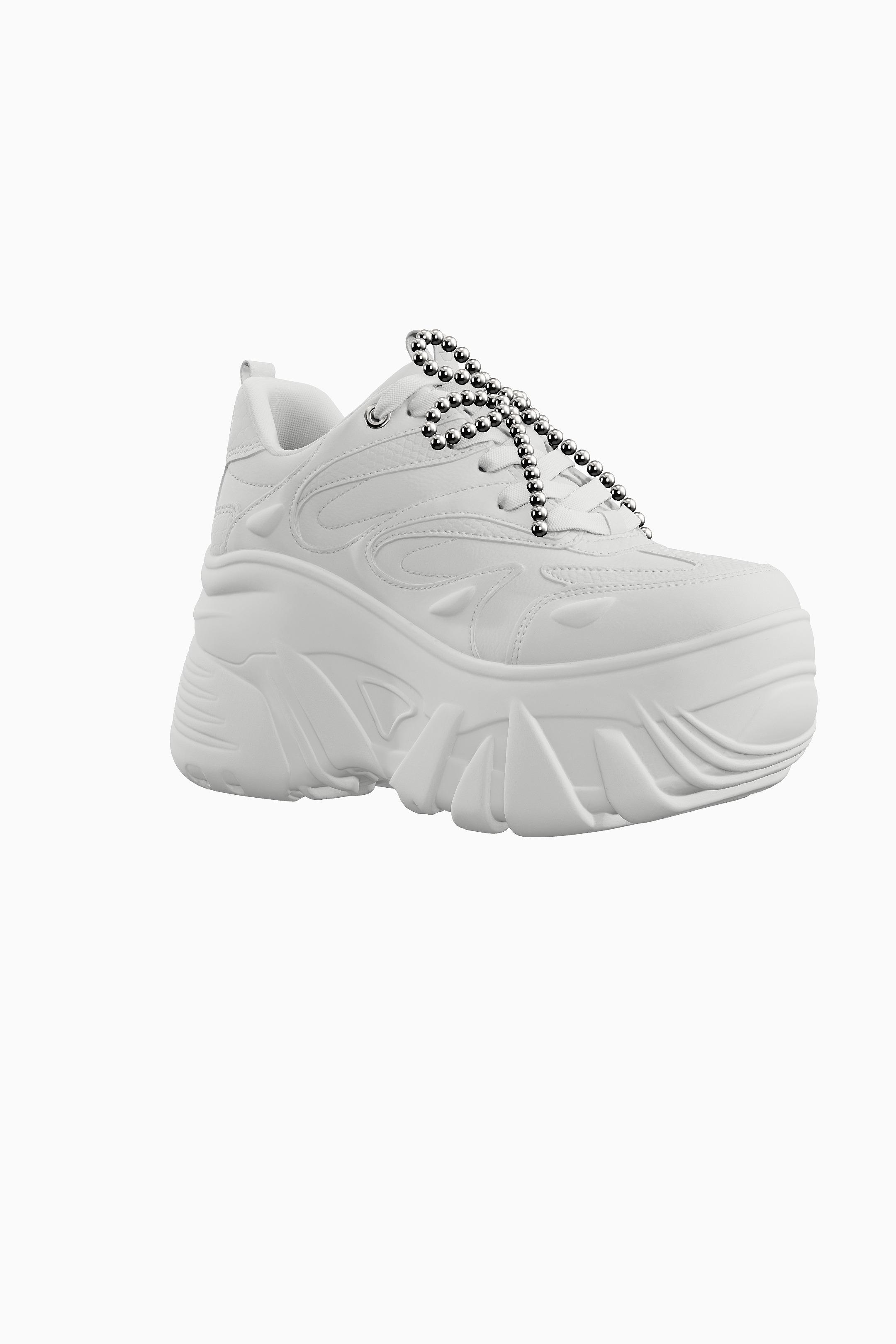 XL platform sneakers-WHITE-4