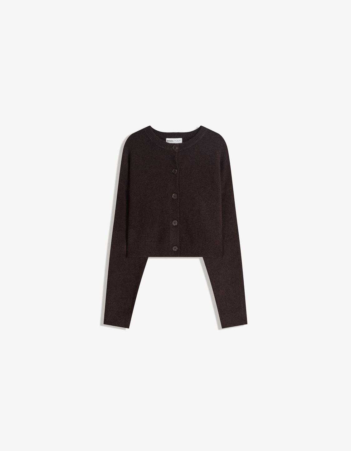 Soft touch button-up cardigan