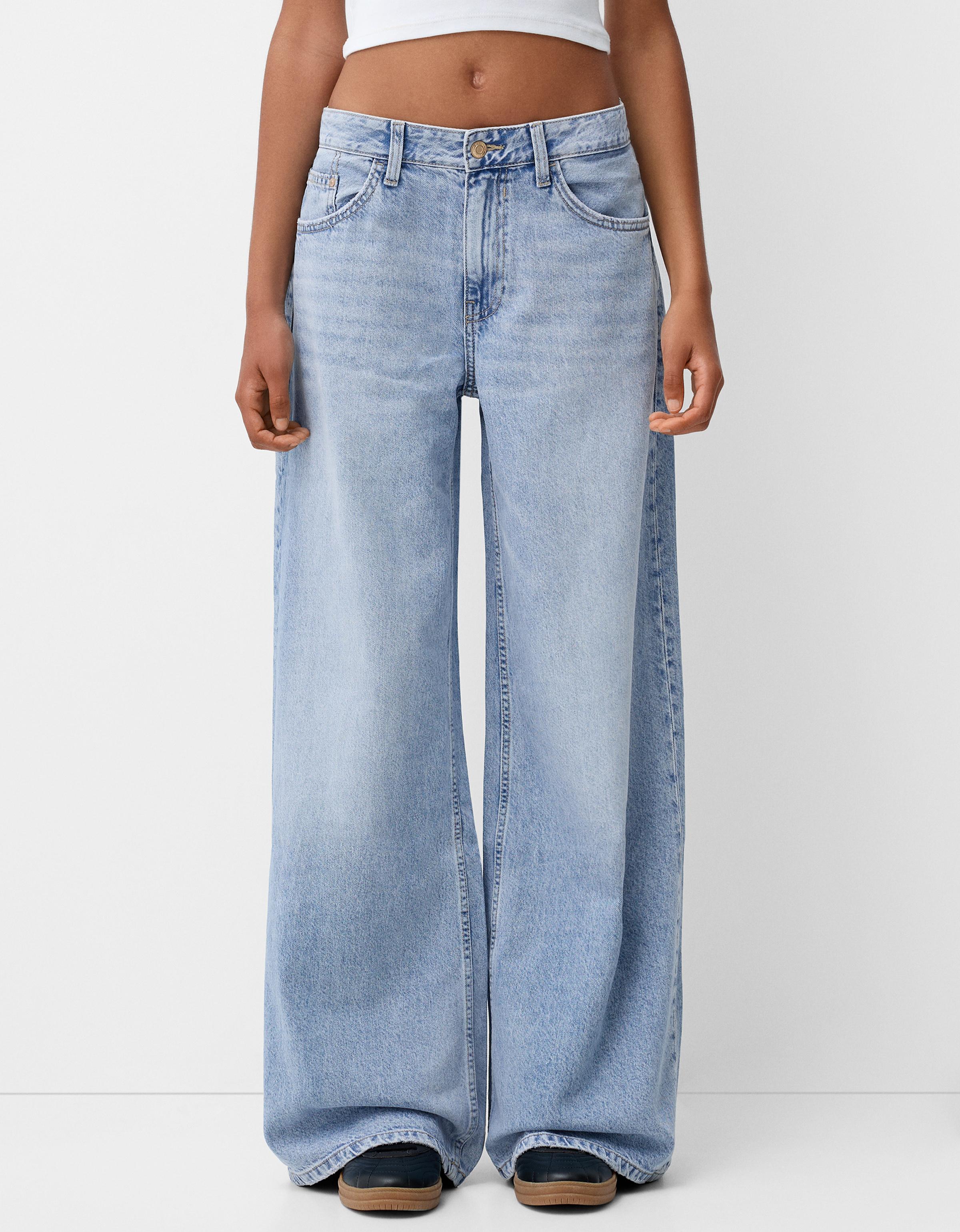 Wide-leg jeans - Jeans - BSK Teen | Bershka
