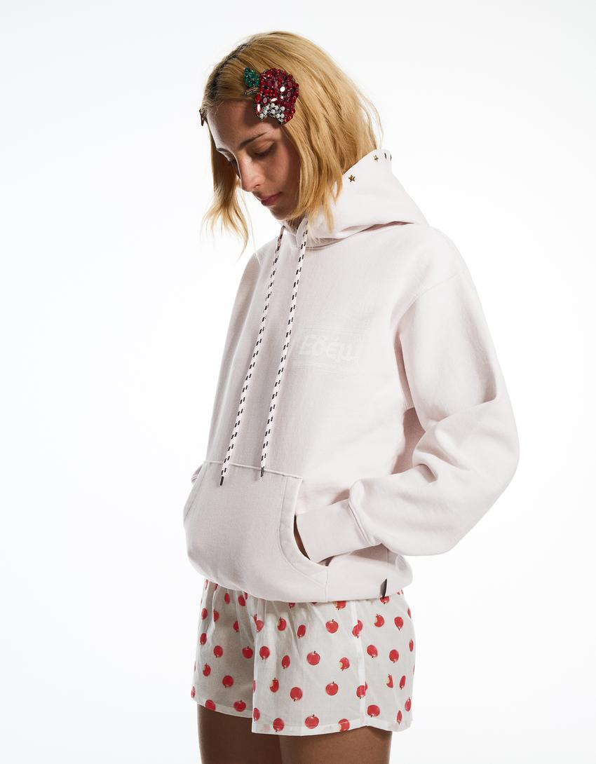 Printed shorts ARIES X BERSHKA-White