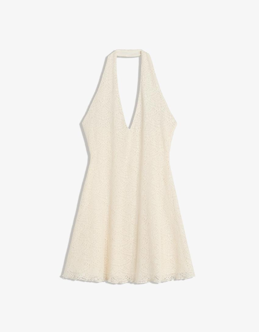 Vestit mini rústic-Cru