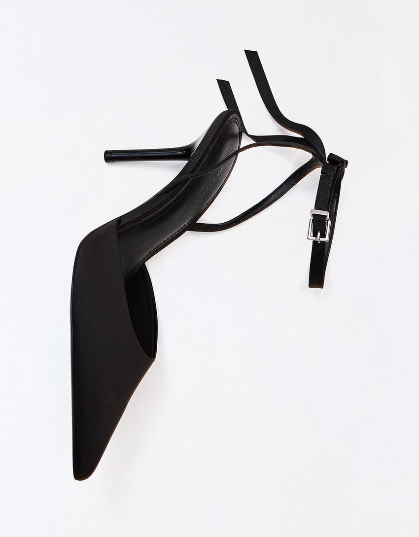 Escarpins à nœud-Noir