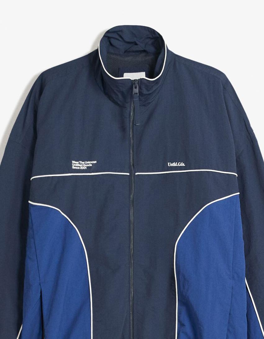 Technische Sportjacke-Marinenblau