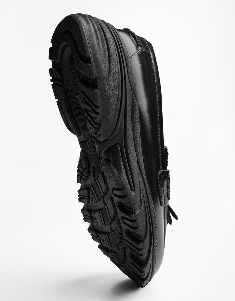 Loafers with sporty sole