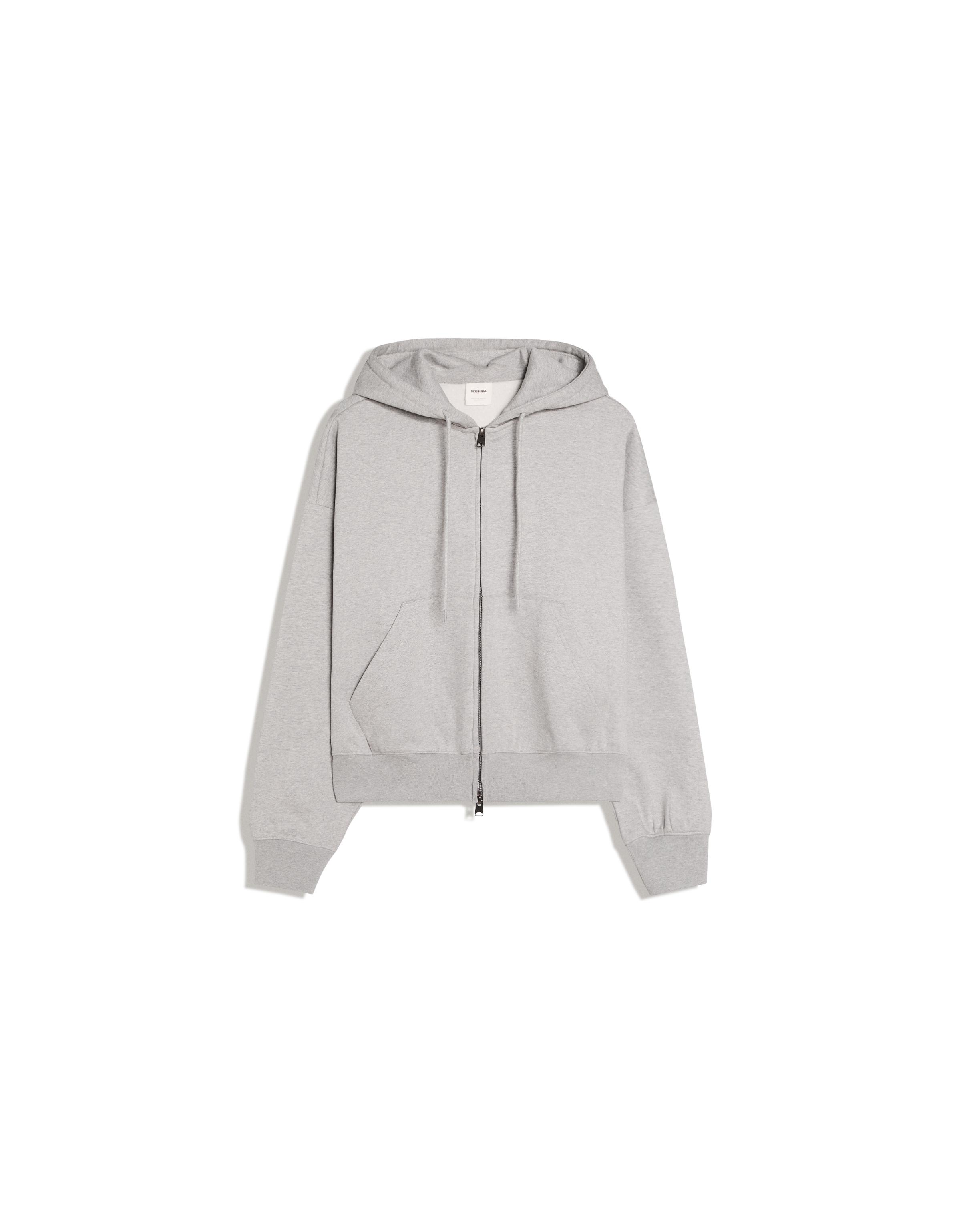 Zip-up hoodie — Grey