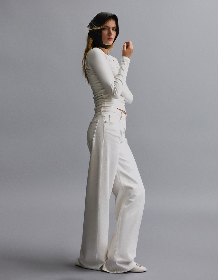 Lenço cetim renda-Preto