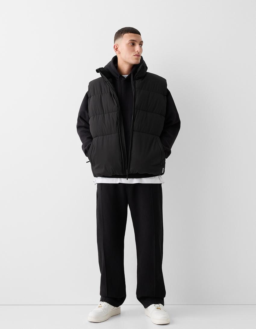 Colete acolchoado-Preto-3