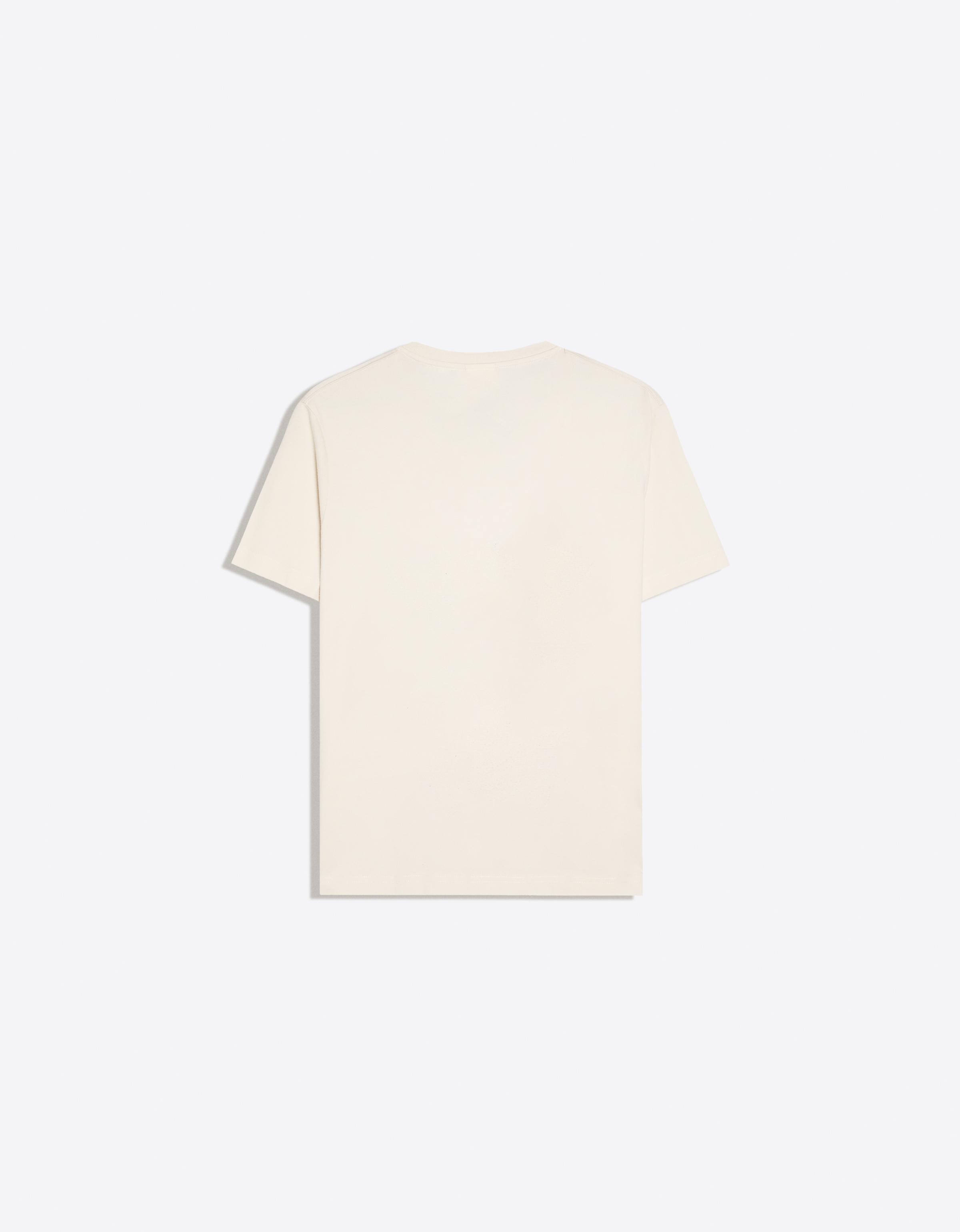 Short sleeve YUNGBLUD print T-shirt — Cream